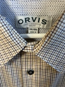 Orvis Performance Fishing Shirt Sz XXL Long Sleeve Vented Lightweight EUC! - Picture 1 of 10