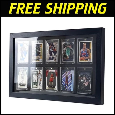 Magnetic Holder Card Display Frame - Wall Mount for Baseball and Football Cards - Image 1 of 4