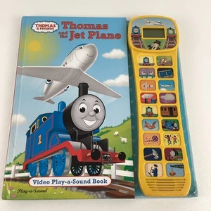 Thomas & Friends Video Play A Sound Hardcover Book Thomas & The Jet Plane 2009 - Imagen 1 de 7