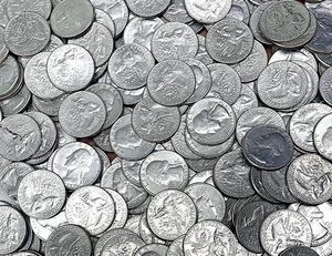 Bicentennial 1976 P & D Washington Quarters Mixed Lot of 25 - Picture 1 of 1