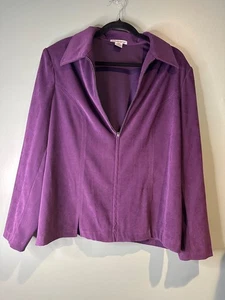 Women’s 2pc Blazer Pantsuit Set XL/L – Neutral Career Office Workwear Classic - Picture 1 of 7
