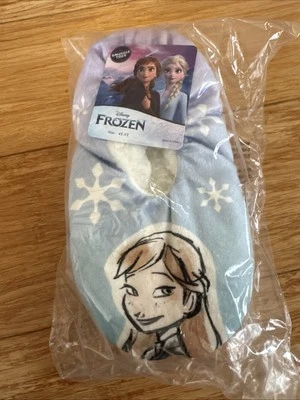 Zapatillas Disney Frozen Elsa & Anna Niñas Pequeñas Talla 4t-5t NUEVAS Foto 1 de 2