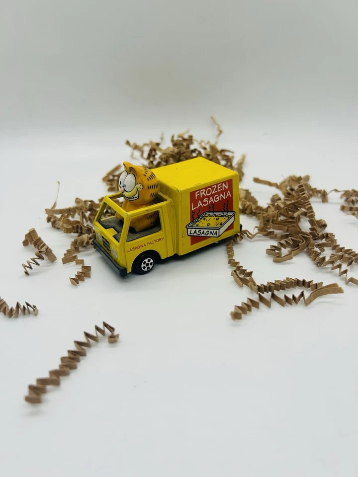 Camión de lasaña ERTL diecast Garfield. Vintage  Foto 1 de 4