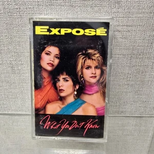 EXPOSE 'What You Don't Know' Music Cassette Tape 1989 Arista Records 80s Pop - Picture 1 of 5