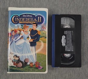 Cinderella II Dreams Come True VHS 2002 Disney with clamshell case - Imagen 1 de 5
