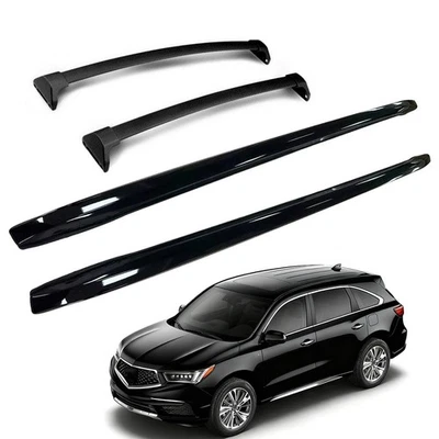 Barra transversal de techo de stock de EE. UU. para rieles de carga de equipaje Acura MDX 2014-2021 Foto 1 de 4
