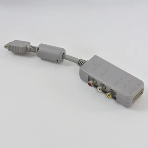 PS1 Official AV ADAPTOR SCPH-1160 SONY for Playstation SCPH-5500 Only D d052 - Picture 1 of 8