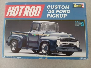 Revell Hot Rod Custom ‘56 Ford Pick Up 1/25 Scale Model Kit  Opened Box - Picture 1 of 7