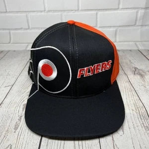 Vintage Philadelphia Flyers NHL Twins Enterprise Mütze Snapback Cap Schwarz Neu Herren - Bild 1 von 9