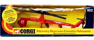 Corgi Toys Sikorsky Skycrane Casualty Helicopter No. 923 New ๐ - Picture 1 of 5