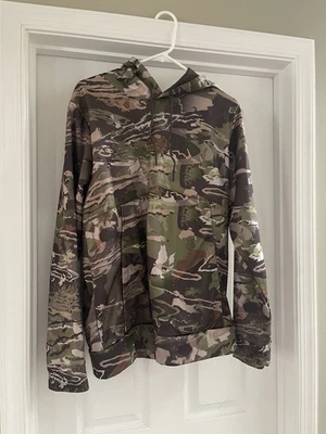 Under Armour Storm 1 Ridge Reaper Camo Hoodie Hooded Sweatshirt Size Medium - Image 1 of 4
