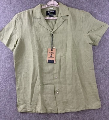 NEW Chubbies The Green Lagoon Linen Sunday Shirt Men’s Size M - Image 1 of 4