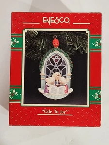 Enesco Treasury of Christmas Ornaments ~ Ode to Joy 1991 NIB - Picture 1 of 6