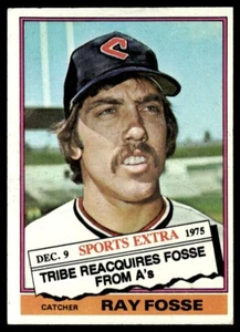 Topps Traded Ray Fosse 1976 Milwaukee Brewers #415 - Imagen 1 de 2