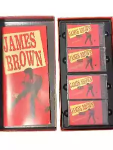 James Brown / 4 Cassettes Box Set / STAR TIME - never listen to - Picture 1 of 2
