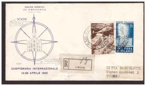 FDC VENETIA CLUB 1951 - FIERA DI MILANO VIAGGIATA RACC. - Imagen 1 de 1