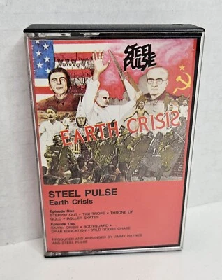 Steel Pulse Earth Crisis - 1984 Cassette 9 60315-4 Elektra  - Image 1 of 4