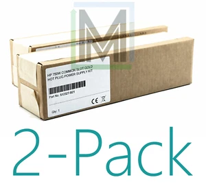 512327-B21 512327 B21 HP 750W COMMON SLOT GOLD HOT PLUG POWER SUPPLY - 2PACK - Picture 1 of 3