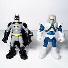 Fisher-Price Hero World 5" DC Super Friends Lot of 2 Batman & Mr. Freeze Figures