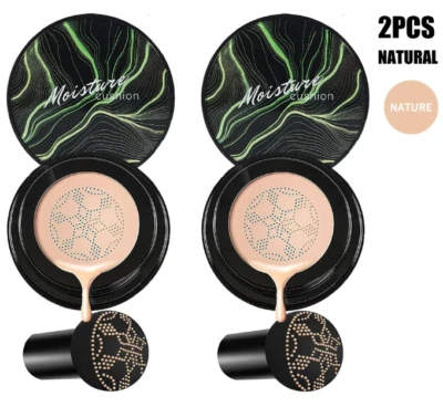 (2 PACK)Air Cushion CC Cream Brightening Moisturizing Concealer Foundation USA - Image 1 of 4