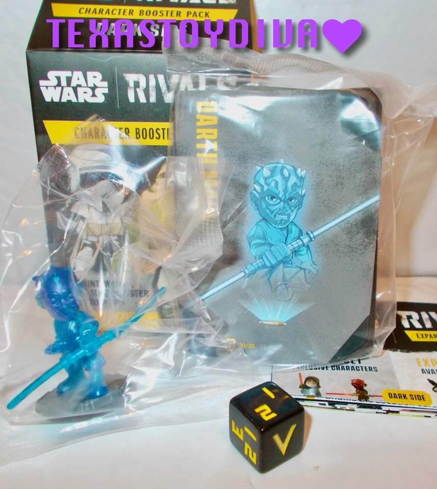 Star Wars Rivals DARTH MAUL HOLOGRAM Series 2 Booster Pack Dark Side **LEIA** - Imagem 1 de 1