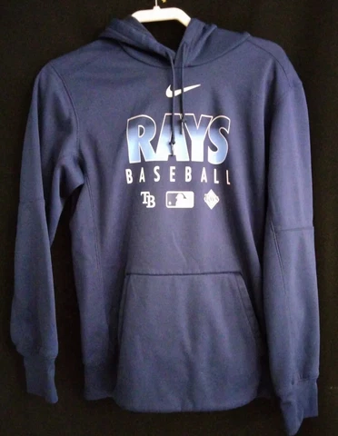 Nike Tampa Bay Rays Baseball Hoodie Sweatshirt Size S Blue                   z17 Cover