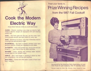1967 REDDY KILOWATT vintage prize winning recipes UTAH POWER & LIGHT COMPANY - Picture 1 of 4