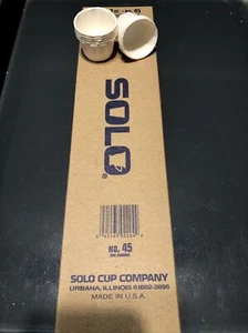 Solo 1 oz. Ketchup soffietto monouso carta bianca -250/condimenti manica - Foto 1 di 5