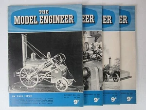 The Model Engineer Magazine Oct Nov 1954 Lot of 4 Steam Engines - Picture 1 of 3
