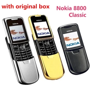Original Nokia 8800 Mobile Phone 2G GSM Tri-band Unlocked Classic 3 Colors New - Afbeelding 1 van 15