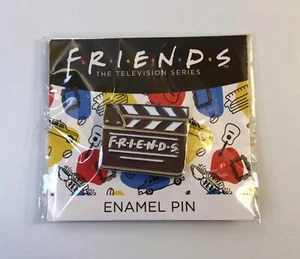 Friends TV Show Film Clapper Enamel Pin Culturefly Exclusive Rachel Ross Monica - Picture 1 of 3
