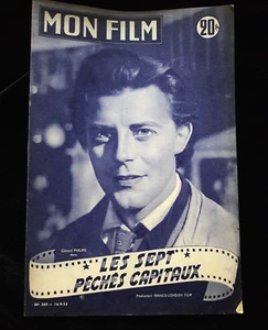 MY FILM N°369 09/1953 GERARD PHILIPE LES SEPT PECHES CAPITALAUX CINEMA 791 - Picture 1 of 1
