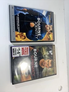 The Bourne Identity (DVD, 2013) + The Bourne Supremacy DVD NEW - Picture 1 of 7