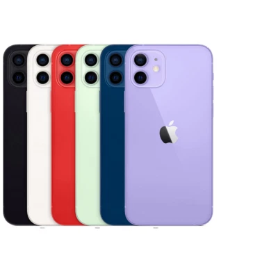 APPLE IPHONE 12 RICONDIZIONATO 64 GB ECCELLENTE BIANCO NERO ROSSO VERDE BLU - Immagine 1 di 4