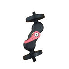 Double Ball Head Shoe Mount With 1/4 Inch Tripod Screw For On Camera Monitor