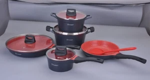 13 pcs Premium 6-Layer Ceramic Non-Stick Cookware Set - Picture 1 of 13