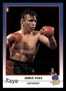 Jorge Paez 1991 Kayo Boxing Card #51 - Picture 1 of 2