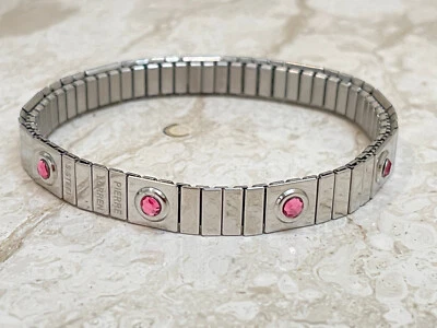 Pulsera Topacio Joyería Gema Rosa Topacio Joyería Topacio Plata Brazalete Foto 1 de 4