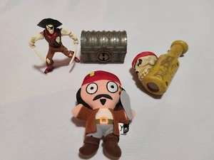 4 Stück - 2006 McDonalds Happy Meal Disney Fluch der Karibik Jack Sparrow - Bild 1 von 1