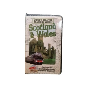 VHS: World's Greatest Train Ride Videos: Scotland & Wales (1995) New/Sealed - Picture 1 of 18