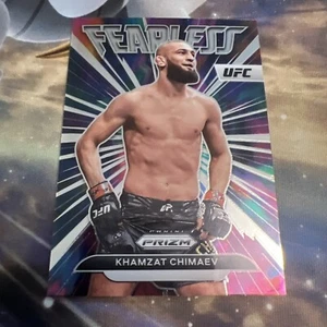 2023 Panini Prizm UFC KHAMZAT CHIMAEV - Fearless Insert Card#5 - Picture 1 of 4