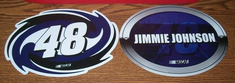 JIMMIE JOHNSON #48 7X5 2 PACK R&R MAGNETS BRAND NEW!! Cover