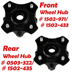 Front & Rear Wheel Hub for Arctic Cat Prowler HDX 500 14-15 550 09 550 XT 10-14 - Picture 1 of 7