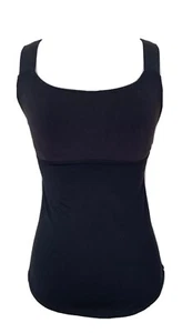 lululemon Size 4 Activewear Top Black with Criss Cross Straps in the Back EUC - Picture 1 of 6