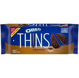 🔵Neu Exklusiv Oreo Thins Tiramisu Kuchen Creme Schokolade Cookies Sandwich 12oz - Bild 1 von 2