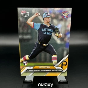 2024 MLB TOPPS NOW Paul Skenes - Card 436 RC - ALL-STAR GAME - Picture 1 of 2