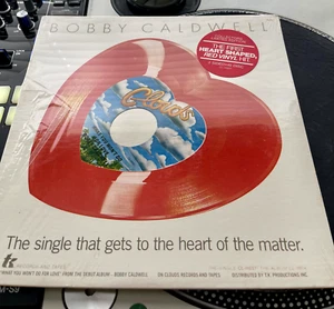 Bobby Caldwell – What You Won't Do 1979 Press RED HEART SHAPE VINYL SEALED MINT - Picture 1 of 2