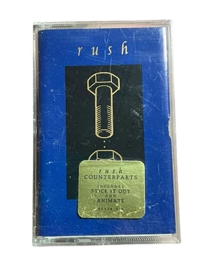 Sealed Rush - Counterparts Cassette Tape 1993 Atlantic Records - Image 1 of 4
