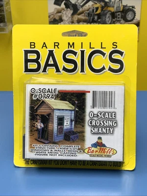 Bar Mills Basics Crossing Shanty O Scale Kit #0794  NEW - Image 1 of 3