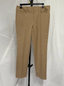 Talbot Women's Size 8 Dress Pants Camel Color Straight Cut Flat Front - Picture 1 of 11
